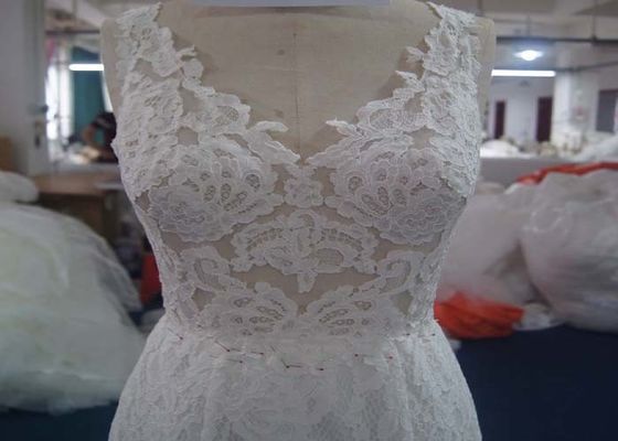 Sexy Lace Backless Mermaid Wedding Dress , Fashion Mermaid Style Wedding Gowns